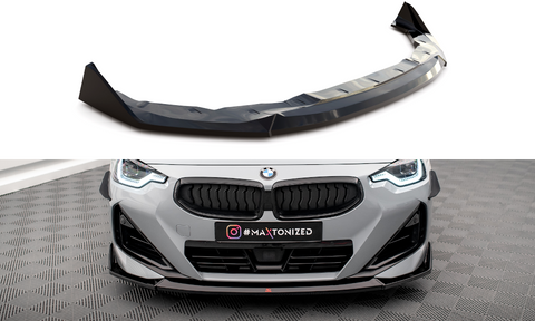 Maxton Design - Front Splitter V.3 BMW Series 2 Coupe M-Pack / M240i G42 Front Spoiler Maxton Design royalty-bespoke.myshopify.com 