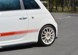 Maxton Design - Rear Side Splitters Fiat 500 Abarth MK1 Rear Side Splitters Maxton Design royalty-bespoke.myshopify.com 