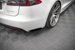 Maxton Design - Rear Side Splitters Tesla Model S (Facelift)