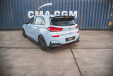 Maxton Design - Rear Side Splitters + Flaps V.6 Hyundai I30N MK3 Hatchback