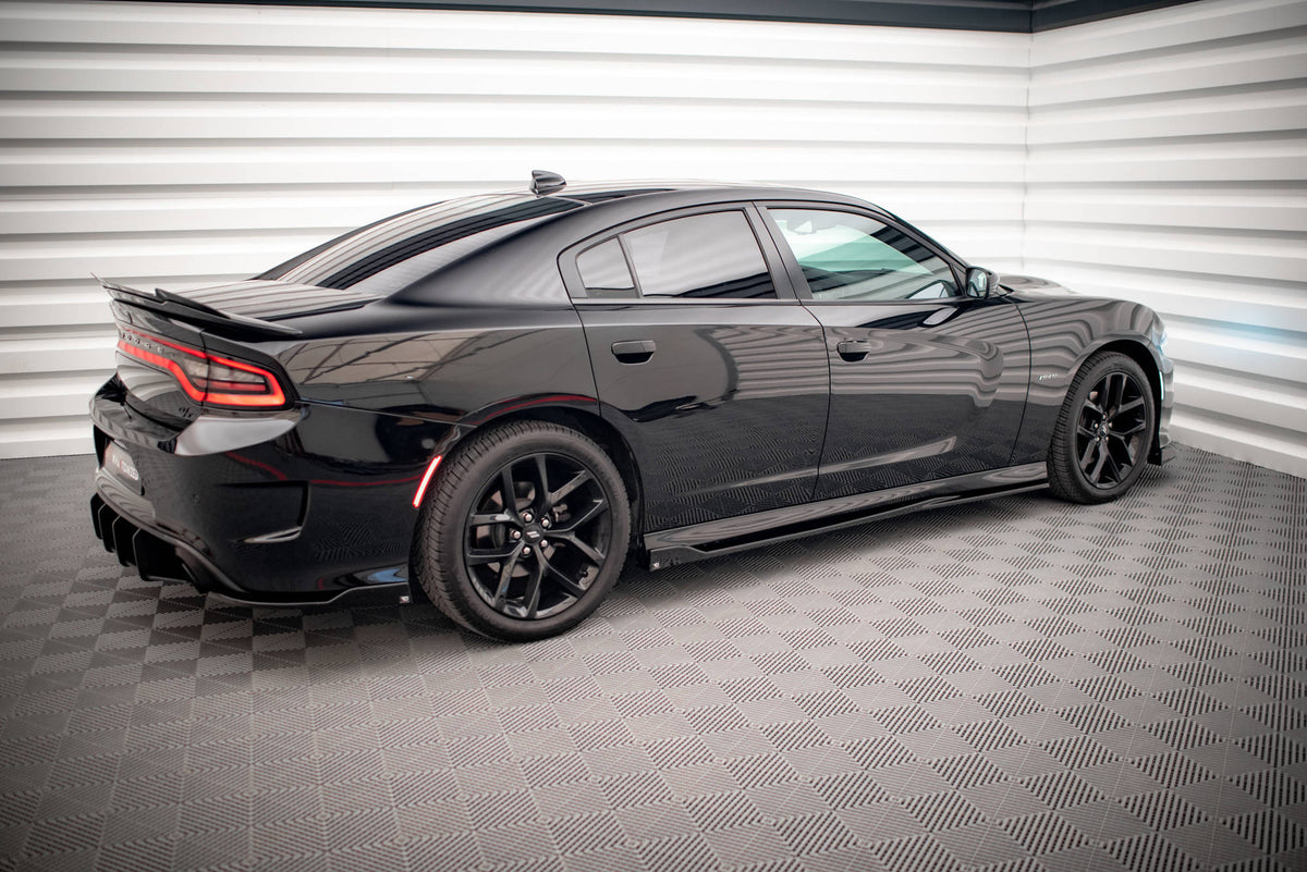 Maxton Design - Side Skirts Diffusers Dodge Charger SRT MK7 Facelift ...