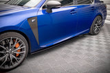 Maxton Design - Side Skirts Diffusers Lexus GS F MK4 Facelift