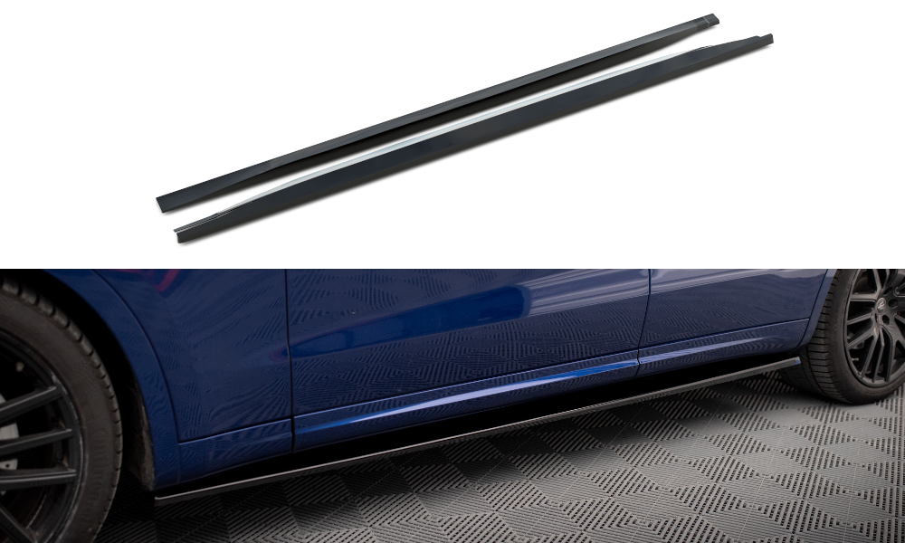 Maxton Design - Side Skirts Diffusers Maserati Levante GTS / Trofeo MK1 ...