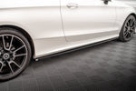 Maxton Design - Side Skirts Diffusers Mercedes Benz C-Class Coupe AMG-Line C205 (Facelift)