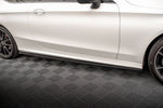 Maxton Design - Side Skirts Diffusers Mercedes Benz C-Class Coupe AMG-Line C205 (Facelift)