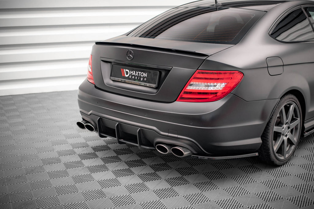 Maxton Design - Street Pro Rear Diffuser Mercedes Benz C63 AMG