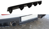 Maxton Design - Central Rear Splitter (with vertical bars) Mitsubishi Lancer EVO X