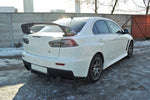 Maxton Design - Central Rear Splitter (with vertical bars) Mitsubishi Lancer EVO X