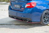 Maxton Design - Central Rear Splitter V.2 Subaru Impreza WRX STI MK4