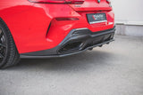 Maxton Design - Central Rear Splitter (with vertical bars) BMW Series 8 Coupe M-Pack G15 & 8 Cabrio M-Pack G14 Rear Diffuser Maxton Design royalty-bespoke.myshopify.com 