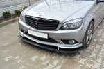 Maxton Design - Racing Front Splitter Mercedes Benz C-Class Sedan/Estate AMG-Line W204/S204 Front Spoiler Maxton Design royalty-bespoke.myshopify.com 