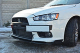 Maxton Design - Racing Front Splitter V.1 Mitsubishi Lancer EVO X