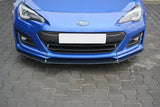 Maxton Design - Racing Front Splitter V.1 Subaru BRZ (Facelift)