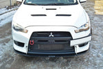 Maxton Design - Racing Front Splitter V.2 Mitsubishi Lancer EVO X