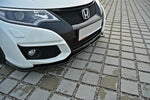 Maxton Design - Front Splitter Honda Civic MK9 (Facelift)