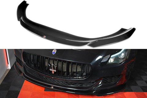 Maxton Design - Front Splitter Maserati Quattroporte MK6 (Pre-Facelift)