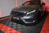 Maxton Design - Front Splitter V.1 Mercedes Benz C-Class W205 AMG-Line Coupe Front Spoiler Maxton Design royalty-bespoke.myshopify.com 