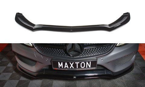 Maxton Design - Front Splitter V.1 Mercedes Benz C-Class W205 AMG-Line Coupe Front Spoiler Maxton Design royalty-bespoke.myshopify.com 