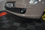 Maxton Design - Front Splitter V.2 Fiat 500 Hatchback (Pre-Facelift) Front Spoiler Maxton Design royalty-bespoke.myshopify.com 