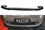 Maxton Design - Front Splitter V.2 Fiat 500 Hatchback (Pre-Facelift)