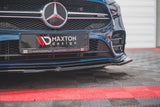 Maxton Design - Front Splitter V.1 Mercedes Benz A35 AMG Aero W177