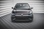 Maxton Design - Front Splitter V.1 Volkswagen Golf R MK8