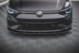 Maxton Design - Front Splitter V.1 Volkswagen Golf R MK8