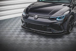 Maxton Design - Front Splitter V.1 Volkswagen Golf R MK8