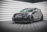 Maxton Design - Front Splitter V.1 Volkswagen Golf R MK8