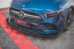 Maxton Design - Front Splitter V.3 Mercedes Benz A35 AMG Aero W177