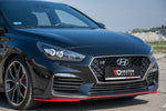 Maxton Design - Front Splitters Hyundai i30N Mk3 Hatchback / Fastback Front Spoiler Maxton Design royalty-bespoke.myshopify.com 