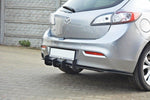 Maxton Design - Rear Diffuser + Side Splitters Mazda 3 MK2 Sport (Pre-Facelift)