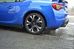 Maxton Design - Racing Rear Side Splitters Subaru BRZ (Facelift)