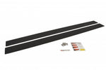 Maxton Design - Racing Side Skirts Diffusers Mazda 3 MK2 Sport (Pre-Facelift)