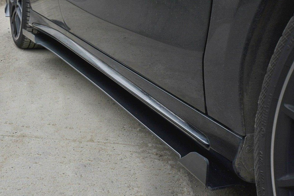 Maxton Design - Racing Side Skirts Diffusers V.1 Mercedes Benz CLA 45 ...