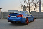 Maxton Design - Rear Diffuser & Rear Side Splitters BMW Series 4 Coupe / Gran Coupe / Cabrio M-Pack F32 / F36 / F33