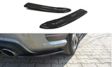 Maxton Design - Rear Side Splitters Mercedes Benz C-Class Sedan/Estate AMG-Line W204/S204