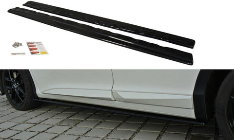 Maxton Design - Side Skirts Diffusers Honda Civic MK9