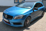 Maxton Design - Side Skirts Diffusers Mercedes Benz A-Class W176 AMG-Line (Pre-Facelift)