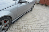 Maxton Design - Side Skirts Diffusers Mercedes Benz C-Class Sedan/Estate W204/S204 AMG-Line (Pre-Facelift)