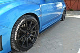 Maxton Design - Side Skirts Diffusers Subaru Impreza WRX STI MK3