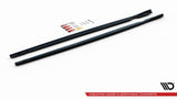 Maxton Design - Side Skirts Diffusers V.2 Volkswagen Golf R MK8