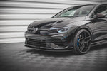 Maxton Design - Street Pro Front Splitter Volkswagen Golf R MK8